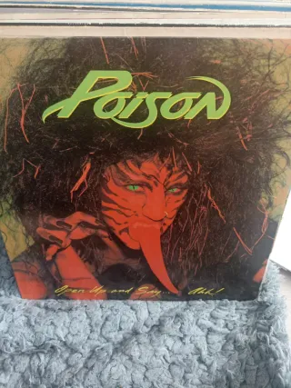 Vinilo Poison Open Up and Say Ahh!