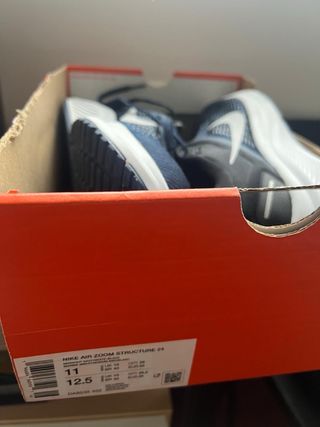 Botas Nike Hombre Azul y Blanco