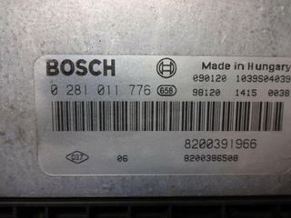 Centralita del motor Renault Scenic Megane 0281011776 8200391966 8200386508