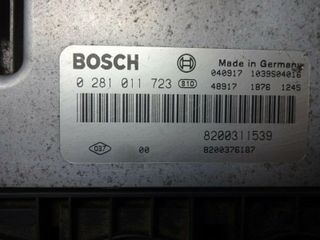 Centralita del motor Renault Laguna 0281011723 8200311539 8200376187