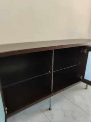 Dos Muebles Comedor Ikea Madera Cristal.