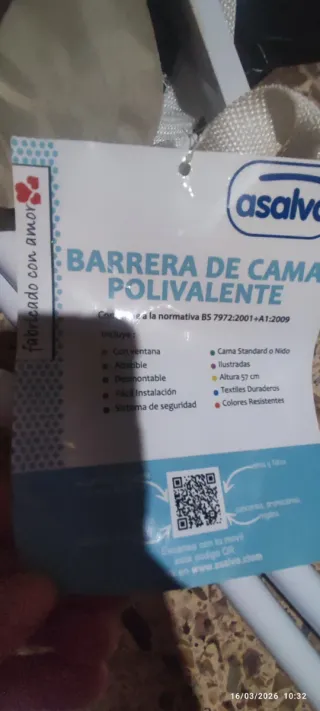 Barrera de Cama Asalvo Polivalente