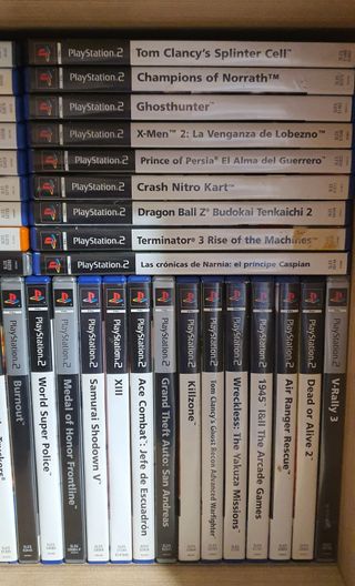 Lote 60 Videojuegos PlayStation 2