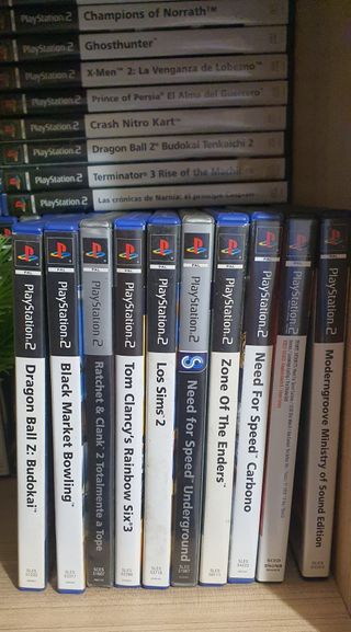 Lote 60 Videojuegos PlayStation 2