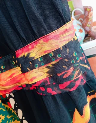 Vestido Desigual Multicolor