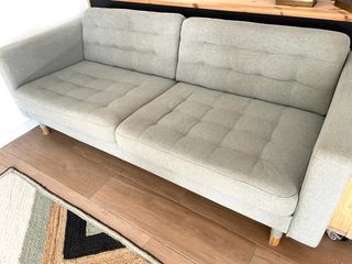 Sofá de 3 plazas y puf LANDSKRONA Ikea