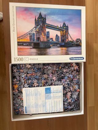 Puzzle Clementoni Puente de Londres 1500 piezas