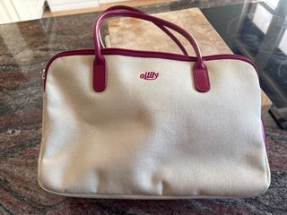 Bolso Oilily Beige y Rosa Flores