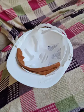 Casco de seguridad blanco