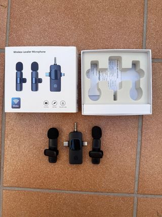 2 Micrófonos Inalámbricos Lavalier