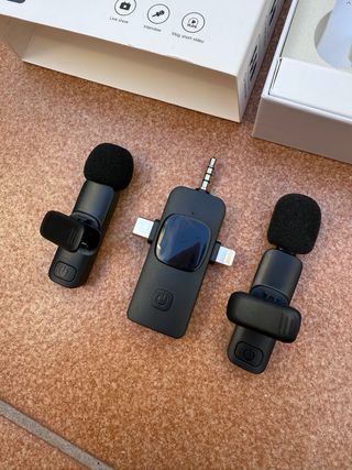 2 Micrófonos Inalámbricos Lavalier