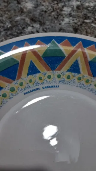 Set 6 piatti Nazareno Gabrielli