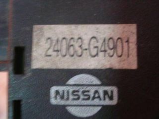 Caja de fusibles / Sicherungskasten / Nissan 24063G4901 24063-G4901