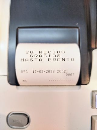 Caja Registradora Casio TE-M80