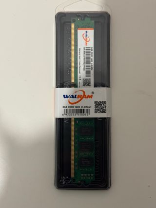 WALRAM 8GB DDR3 1600 U-DIMM Memoria RAM