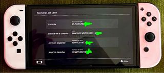 Nintendo Switch OLED + Mario Kart 8 D + accesorios