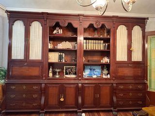 Mueble de madera para salón