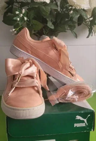 Zapatillas Puma Suede Salmón Talla 38