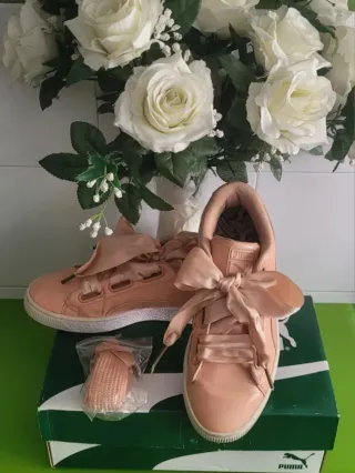Zapatillas Puma Suede Salmón Talla 38