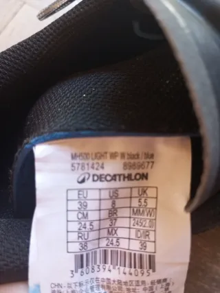 Zapatillas Impermeable senderismo Trekking Quechua