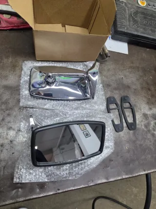 Specchietti Retrovisori Cromati Classici