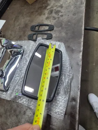 Specchietti Retrovisori Cromati Classici