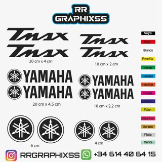 Kit Pegatinas Yamaha Tmax