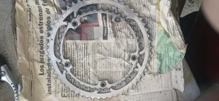 Plato doble Campagnolo