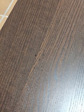 Mesa de comedor extensible de madera