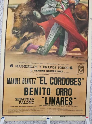 Lote 3 Carteles Toros Monumental Originales