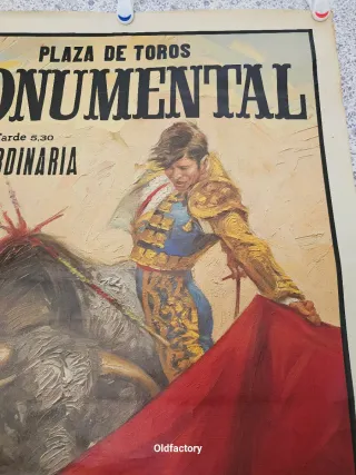 Lote 3 Carteles Toros Monumental Originales