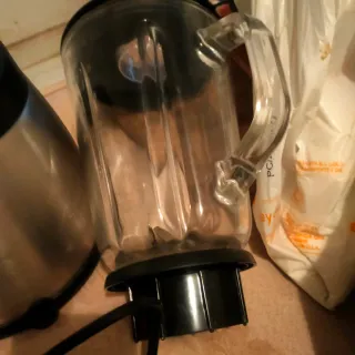 Licuadora de cristal