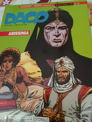 Lotto 6 Fumetti Euracomix Dago