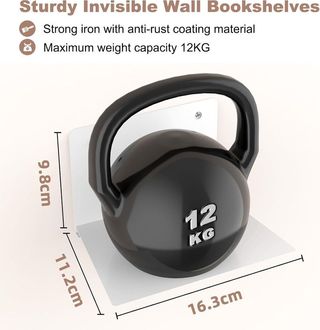 Juego 6 Estantes Flotantes para Libros