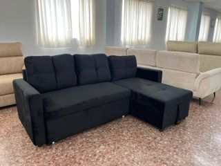 Sofá chaise longue con arcón oferta