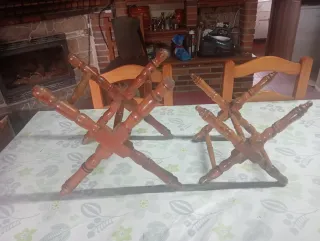 Bases para barrica de madera