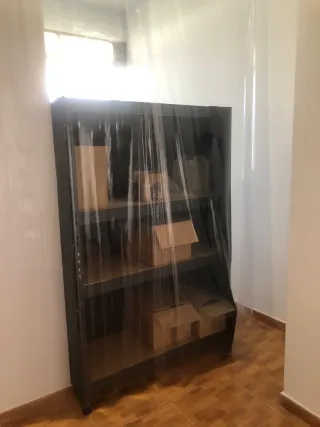 Estantería metálica negra 180x120x46