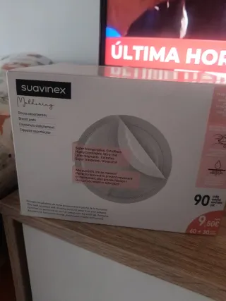 Discos Suavinex y Sacaleches Eléctrico