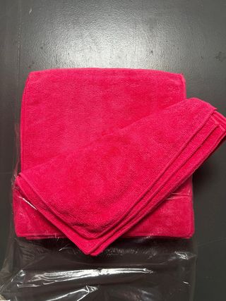 Bayetas Microfibra 300g/m2 Rojas Pack 24.30x30