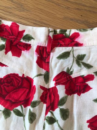 Moschino Boutique Pantalone Cotone Fondo Ecru