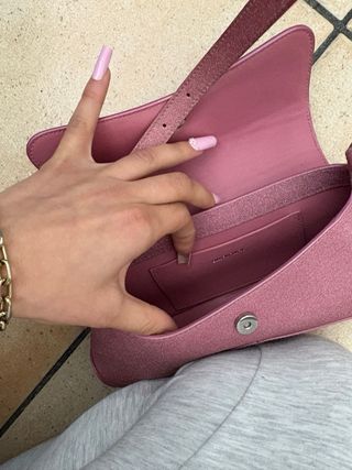 Borsa Balenciaga Glitter Rosa
