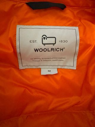Piumino Woolrich Arancione Taglia M