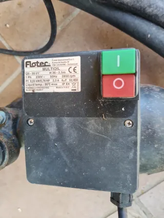 Bomba de agua 550W y gasoi