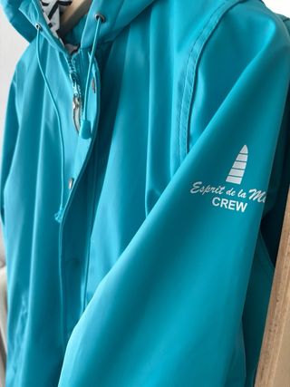 Impermeabile Teal