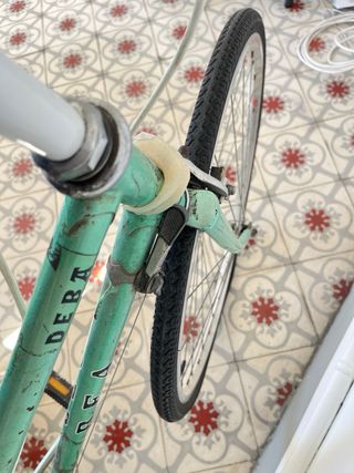 Orbea verde vintage para restaurar.