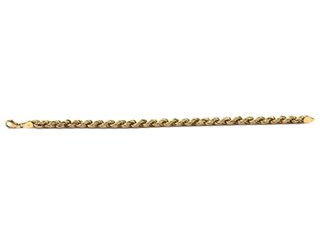 Pulsera Oro 18K Nueva Cordón