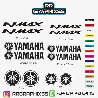 Kit Pegatinas Yamaha NMAX