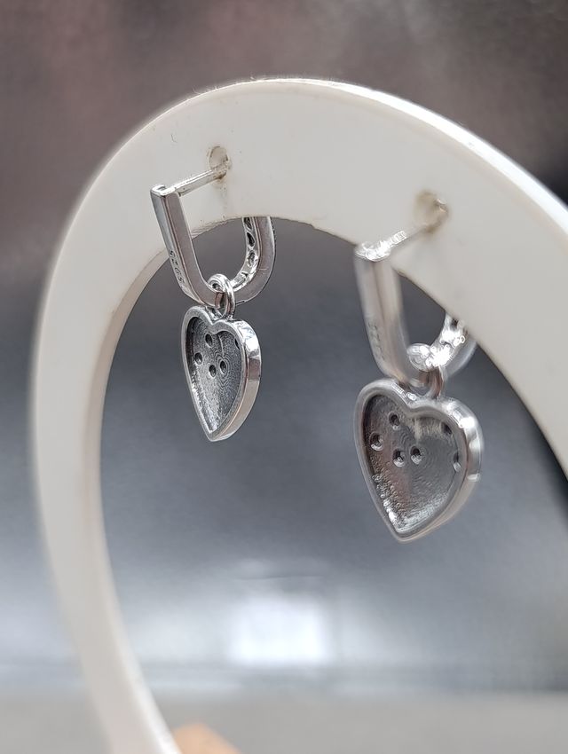 Pendientes S925 "Noche Estrellada" Van Gogh CP726