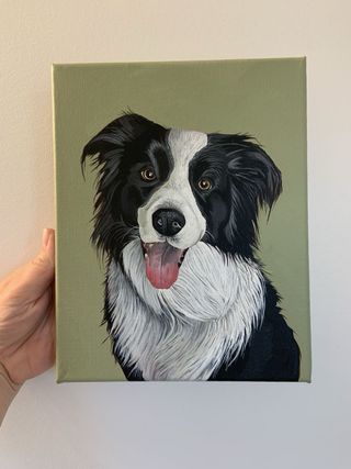 Cuadro personalizado de mascota