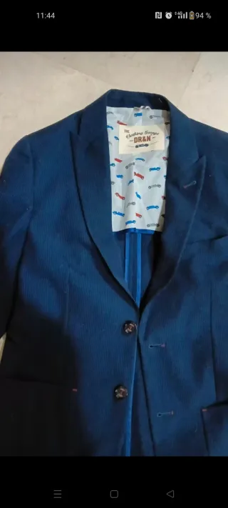 Chaqueta traje Hombre Azul